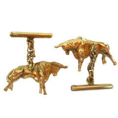 "Bullish" Cufflinks