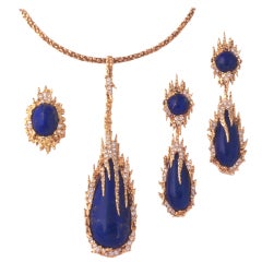 Lapis Lazuli Diamond Suite