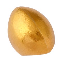 SUZANNE BELPERRON. A Yellow Gold 'Casque' Chevalière Ring.