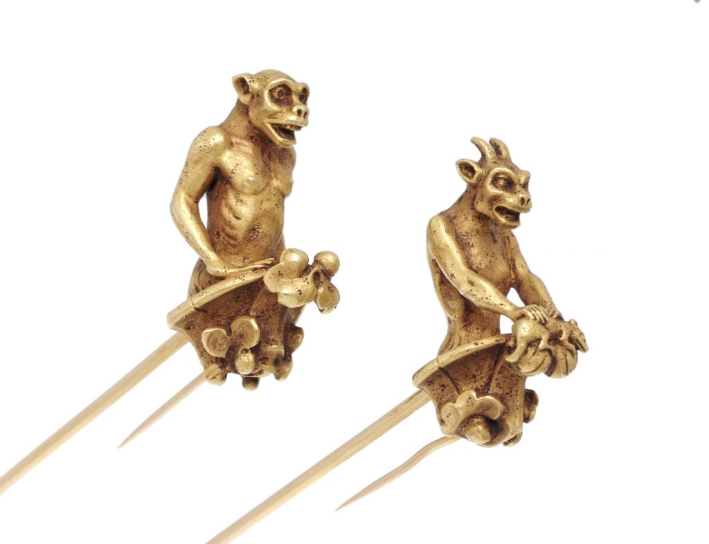 WIESE. Pair of Hatpins