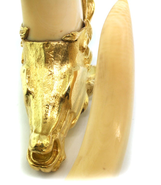 ivory and gold bracelet