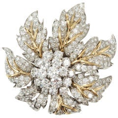 My Glitterati: Mid 20th Century Diamond Brooch