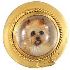 Essex Crystal Terrier Dog Brooch