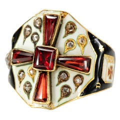 Mystery & Virtue: Rare Masonic Knights Templar Ring