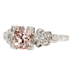 Early 20th C. Wonder in a Pink Diamond Ring