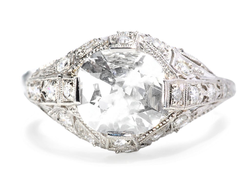 Women's Elysian Dreams in an F Color Diamond Ring For Sale
