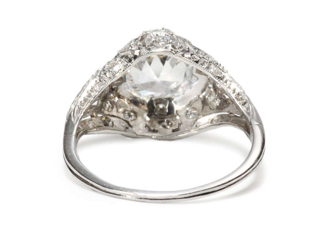 Elysian Dreams in an F Color Diamond Ring For Sale 2