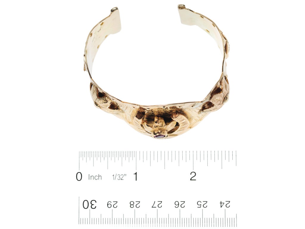 Gypsy Jewelry - Scarce American Cuff Bracelet For Sale 1