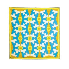 Vintage Vera 1960s Silk