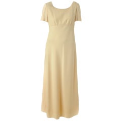 1960s Norell Wool Maxi
