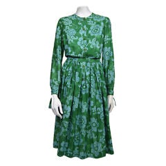 Vintage Mademoiselle Ricci Batik Shirtdress