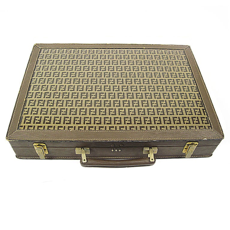 1970s Fendi Womens Briefcase For Sale