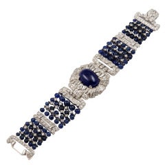 TIFFANY & Co, Sapphire & Diamond Bracelet/Choker Necklace 8