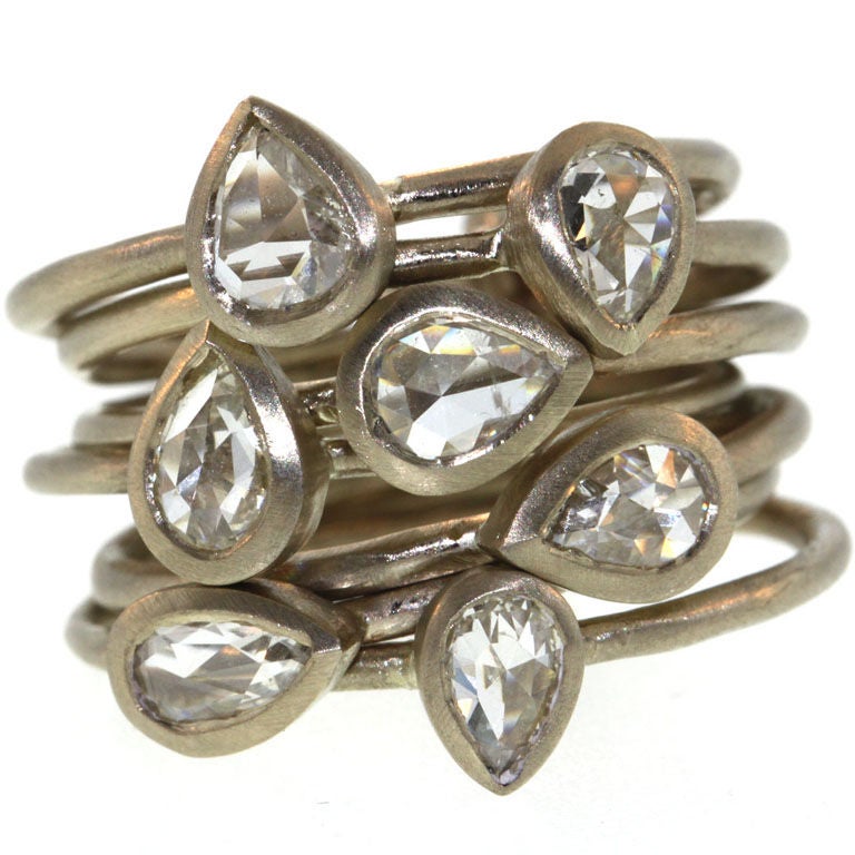7 Part Diamond Ring