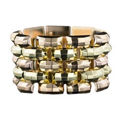 Colossal Retro Tank Tread Bracelet