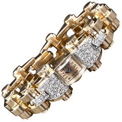 French Retro Diamond Watch