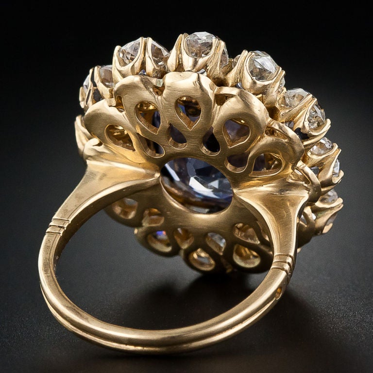 Victorian Sapphire and Diamond Ring 1