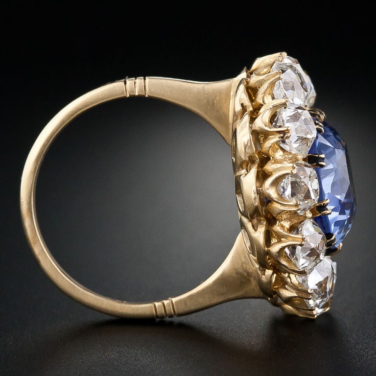 Victorian Sapphire and Diamond Ring 2