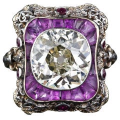 Extraordinary Antique Diamond Ring