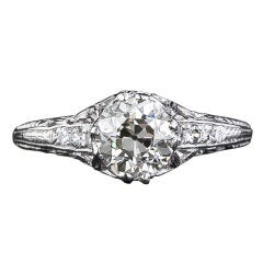 Antique Edwardian Diamond Engagement Ring