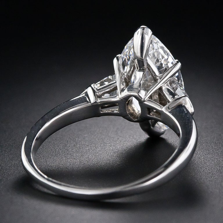 antique marquise engagement ring