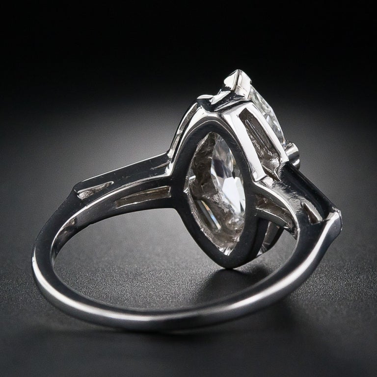 Art Deco  2.00 Carat Marquise Diamond Ring 1