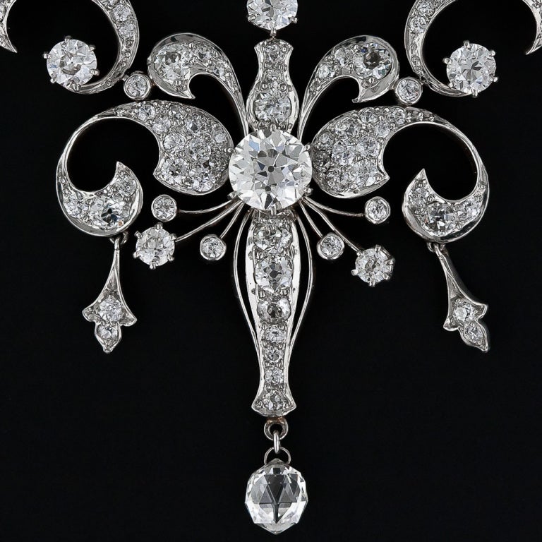 Women's Antique Diamond Necklace