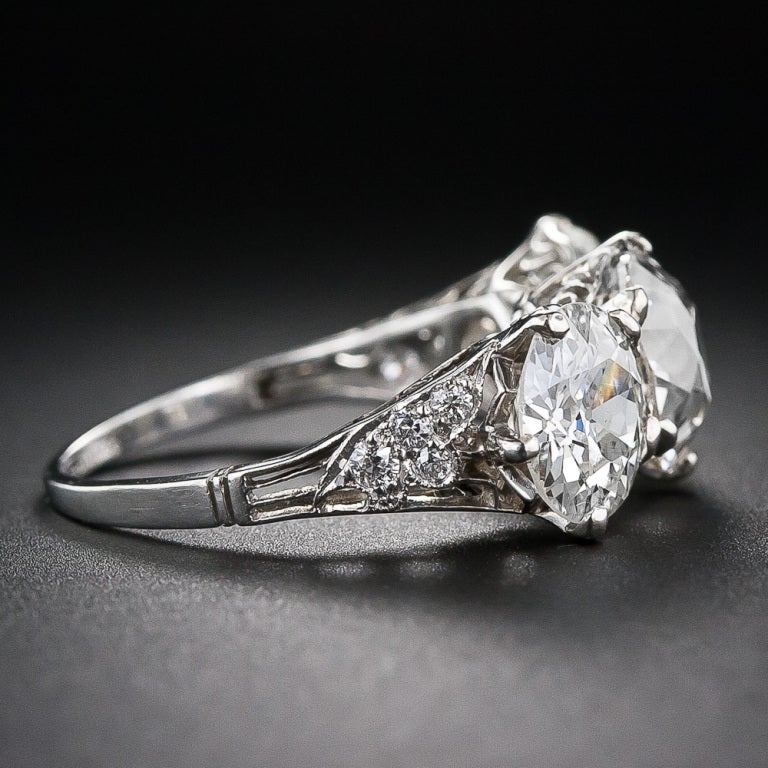 Women's Tiffany & Co. Edwardian Three-Stone Diamond Ring