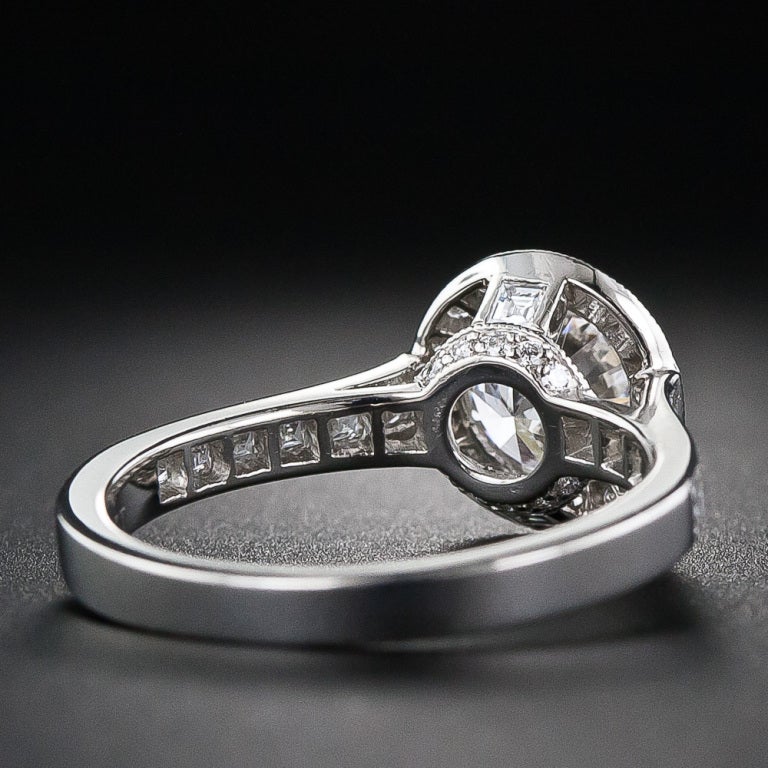 Women's Tiffany & Co 1.00 Carat Diamond Center Engagement Ring