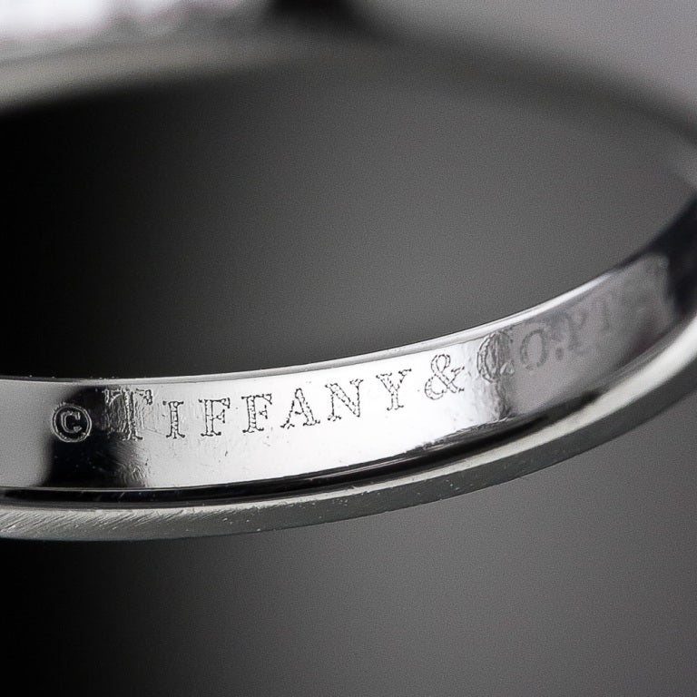 Tiffany & Co 1.00 Carat Diamond Center Engagement Ring 1