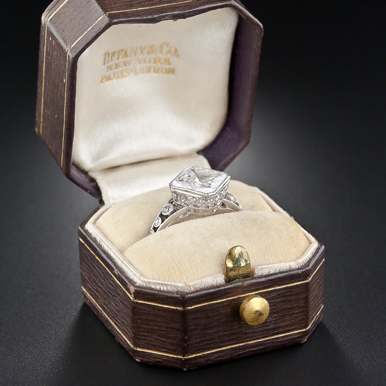 2.84 Carat 'D' 'IF' 'Golconda' Edwardian Diamond Ring 4