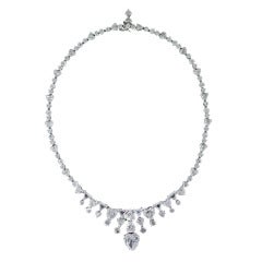 Magnificent Diamond Platinum Necklace 3