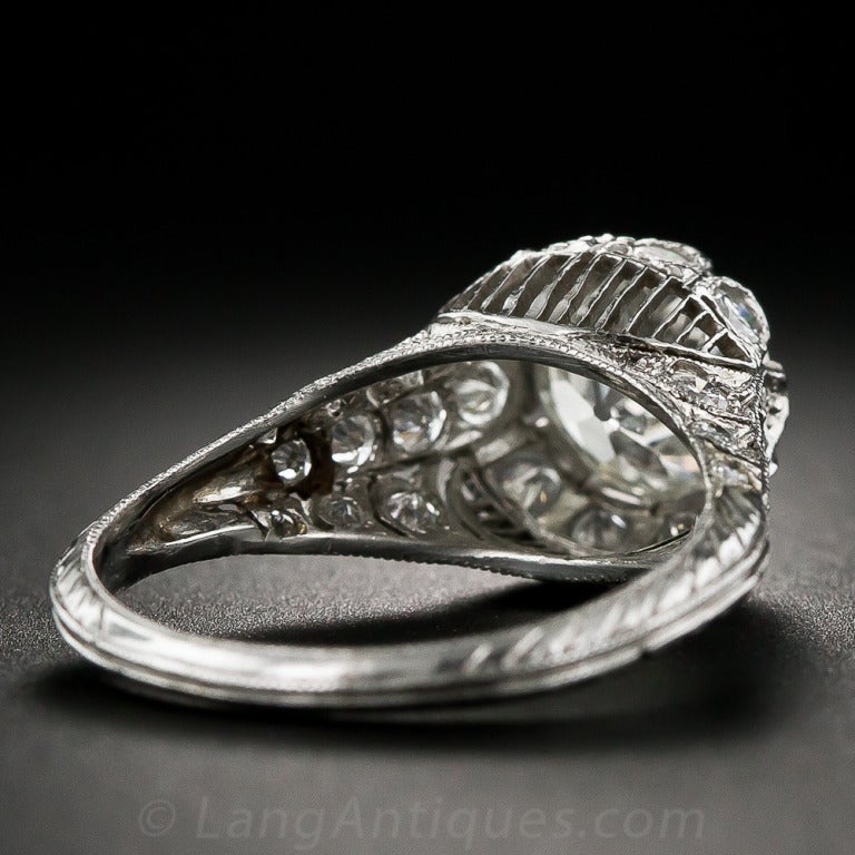 Women's Superlative Diamond Solitare Ring For Sale