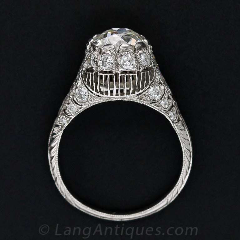 Superlative Diamond Solitare Ring For Sale 1