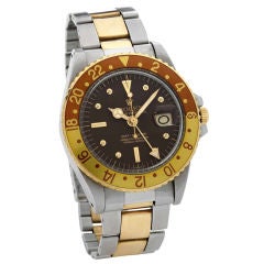 Steel & Gold "Tiger's Eye" GMT Rolex Ref. 1675