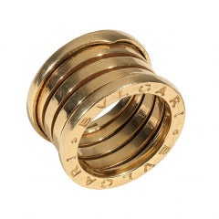 BULGARI, B. Zero 1 Gold Ring