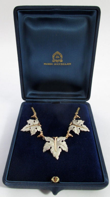 Buccellati Leaf Necklace