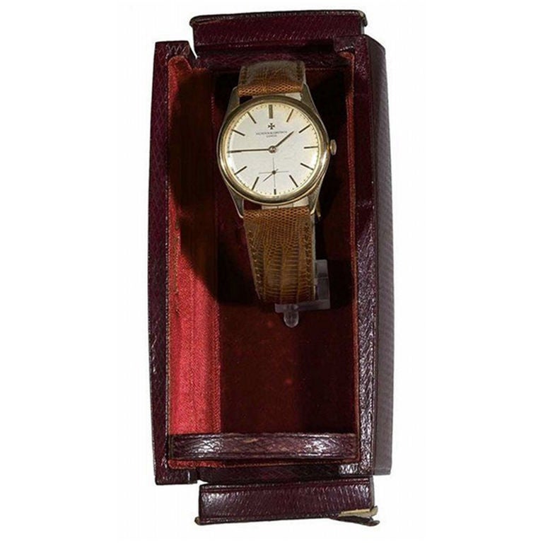 18Kt Pink Gold Vacheron & Constantin Wristwatch, 1955 ca