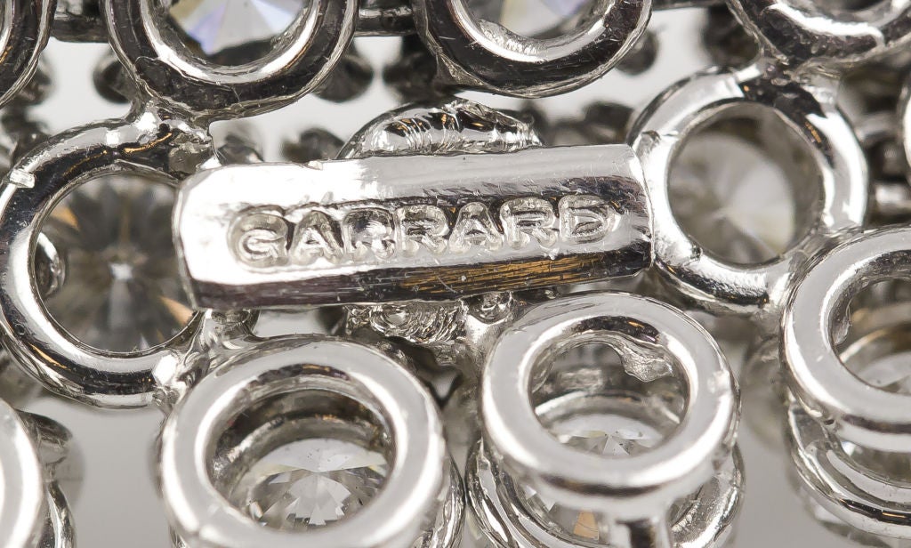 Women's Garrard Impressive 35 Carat Diamond Platinum Necklace