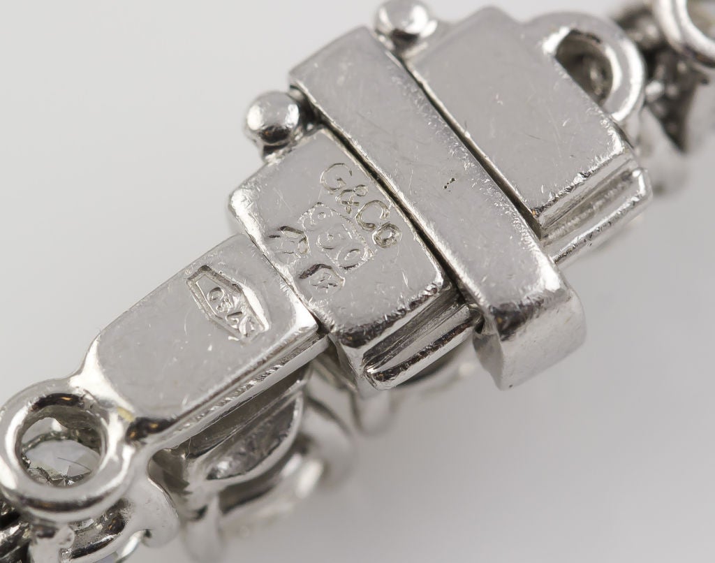 Garrard Impressive 35 Carat Diamond Platinum Necklace 1