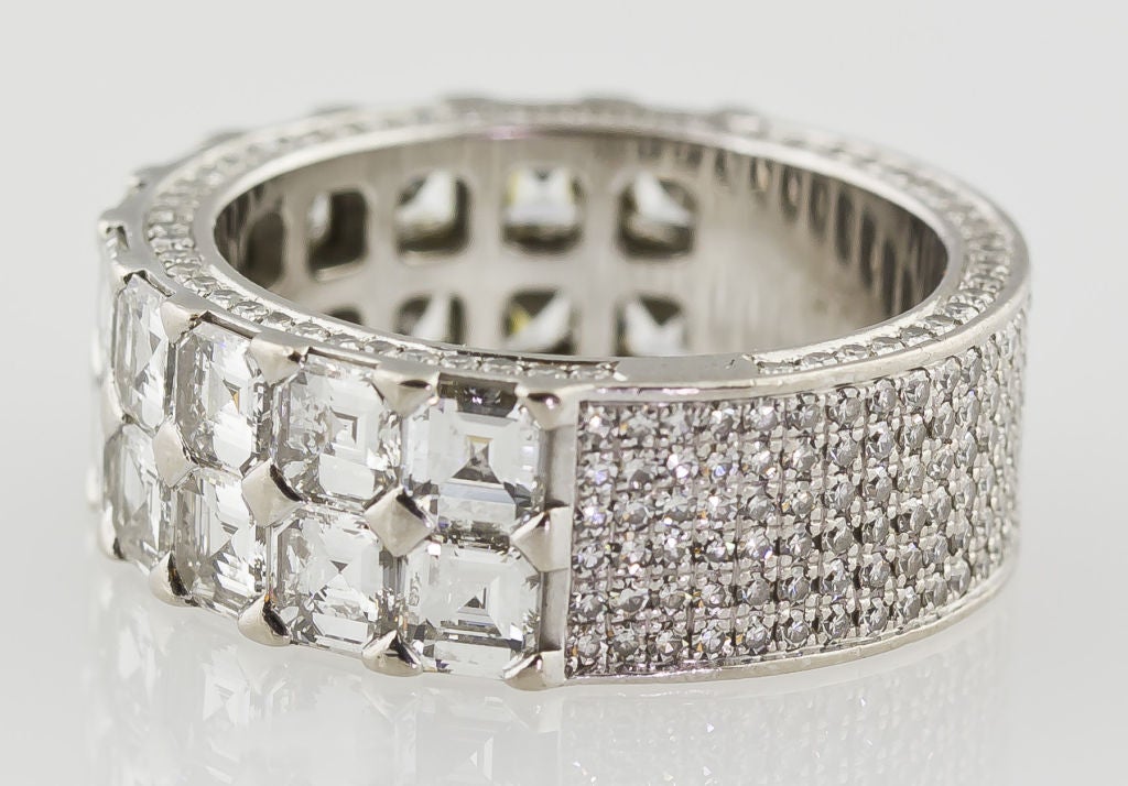 chopard ice cube ring diamond