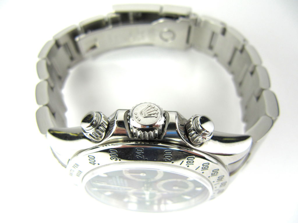 Men's Stainless Steel ROLEX DAYTONA Chronograph Wristwatch