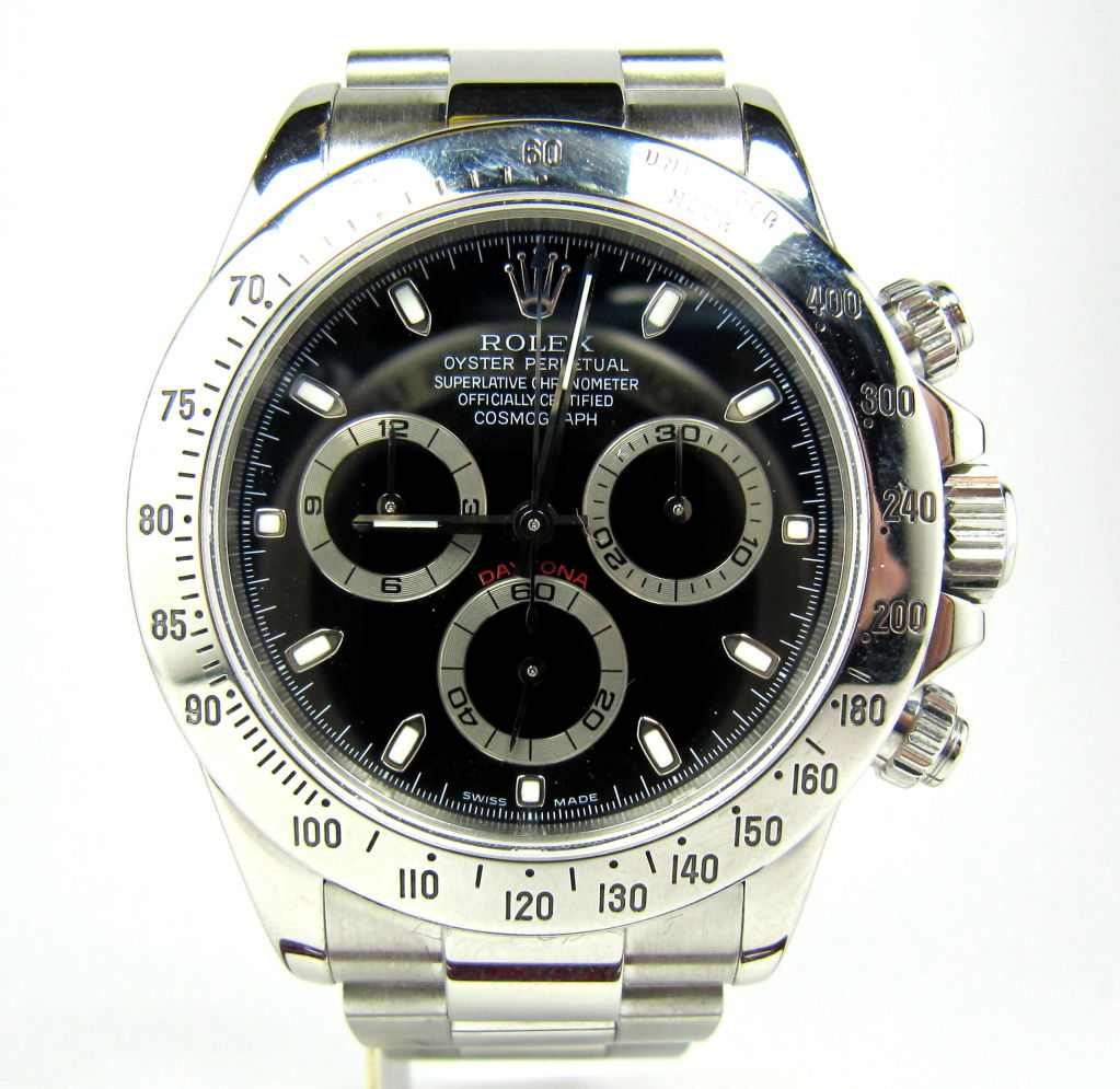 Stainless Steel ROLEX DAYTONA Chronograph Wristwatch 4