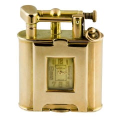 DUNHILL Rare Gold Lighter Watch