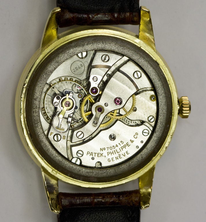 PATEK PHILIPPE Gold 37mm Uhr Ref. 2481 im Zustand „Hervorragend“ in New York, NY