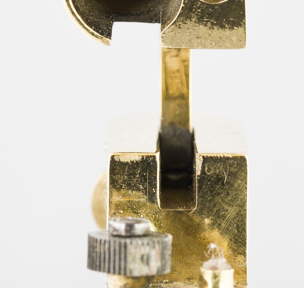 RARE CARTIER Art Deco Gold Watch Lighter 3