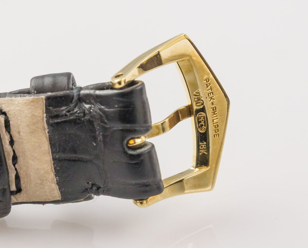 PATEK PHILIPPE Yellow Gold Pagoda Limited Edition Wristwatch 7