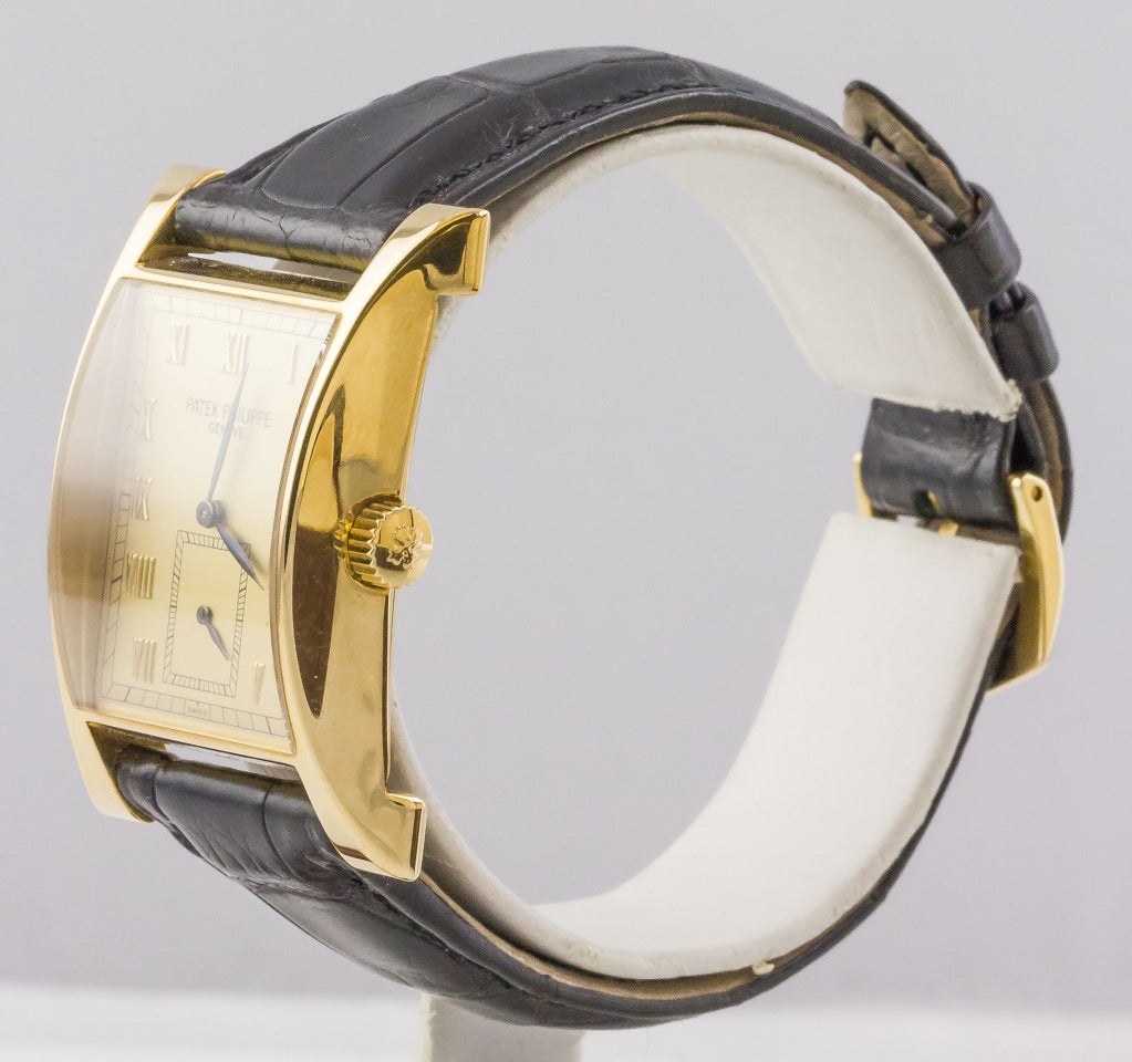 Men's PATEK PHILIPPE Yellow Gold Pagoda Limited Edition Wristwatch