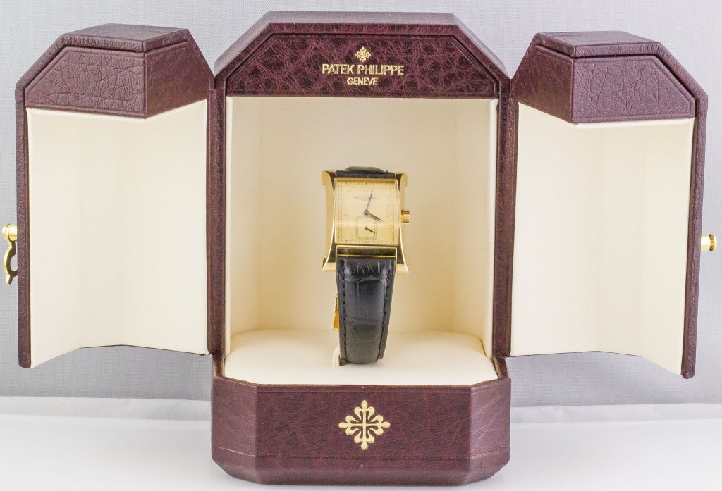 PATEK PHILIPPE Yellow Gold Pagoda Limited Edition Wristwatch 1