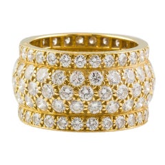 Cartier Diamond and Gold Band